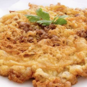 Omelette Minced Chicken